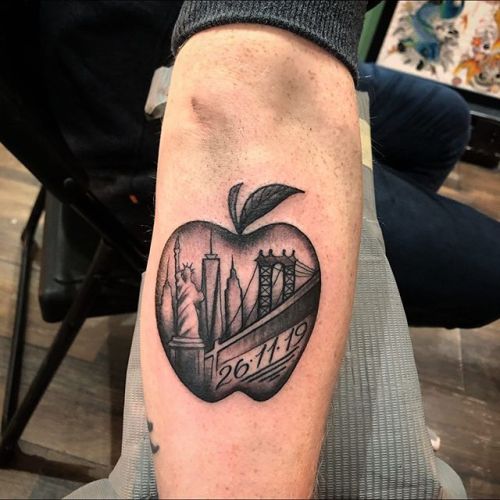 Rotten apple tattoo  Apple tattoo Tattoos Traditional tattoo