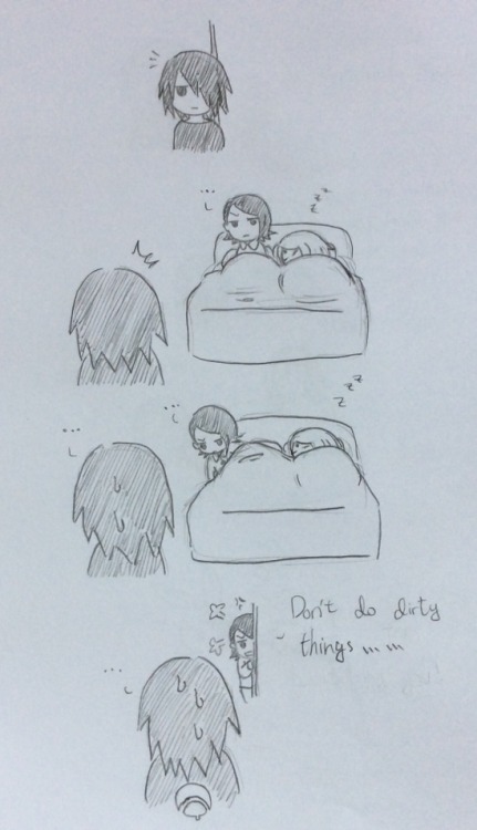 synthiachen1995:  You can’t sleep with Mama!!!