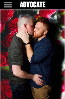 chris-says-no:  The Advocate featured a pic of the adorable @gingerium and I at the Seattle Eagle Makeout Party for February. Can’t wait for the rest of the pictures to come out!