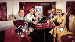 rikkisixx:   25 GIFs of Christmas ::     White Christmas (1954)  “Miss Haynes,