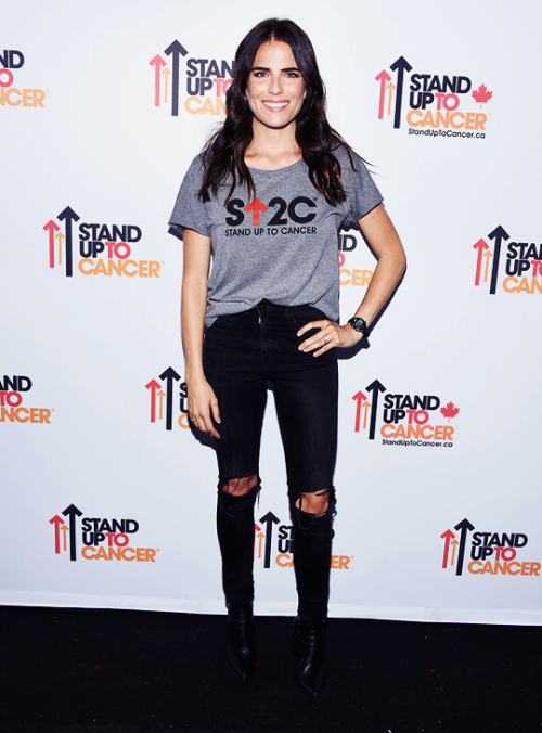  Karla Souza attends the sixth biennial Stand Up To Cancer telecast on Friday, September 7, 2018.