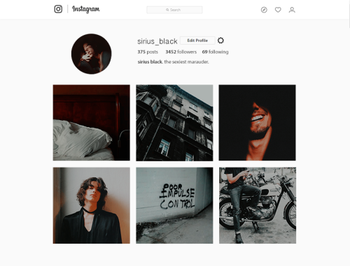 marauders + social media au