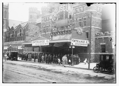  Chicago Coliseum was the name applied to three large indoor arenas in Chicago, Illinois, which stoo