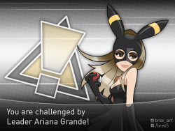 ghostpain:  brex-art:    Be ready: A new challeng… GREEEDYYY!Leader Ariana Grande is ready to battle and will show you how much she’s into you!Prove yourself strong enough and obtain the Danger Badge!    *screaming* 