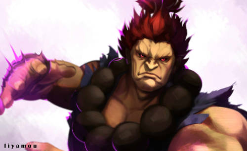 akuma fanart. share and like are appreciated .