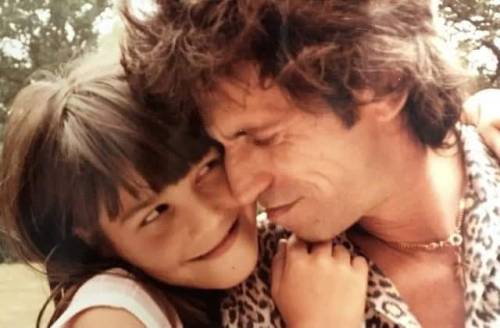 theballadofmickandkeith:Angela and Keith Richards
