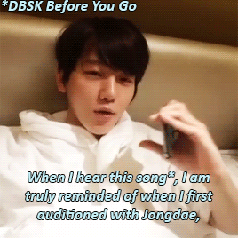 baeksilisk:  Baekhyun and Jongdae’s faithful encounter at their SM Audition ಥ▽ಥ