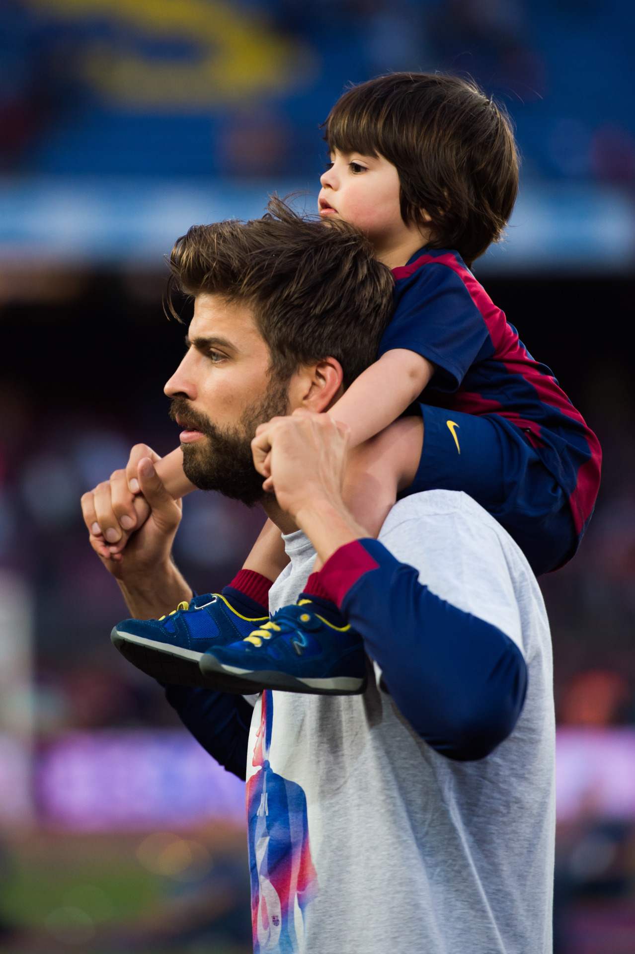 Gerard pique and shakira milan