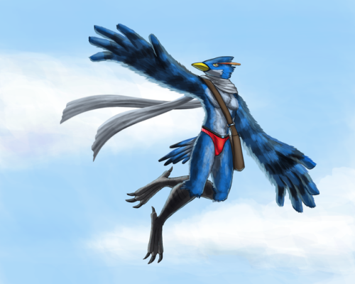 Aster the TravellerCommission work for Apollo-Ignis, of his bird, travelling the world, and helping people in many towns in quests!Posted using PostyBirb