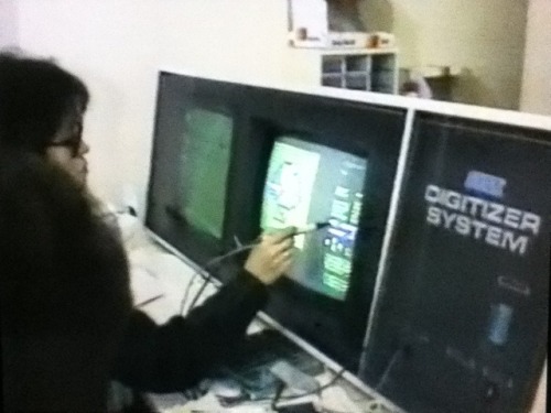 videogamesdensetsu:The Sega Digitizer System, a tool used by graphic designers in late 80s/early 90s