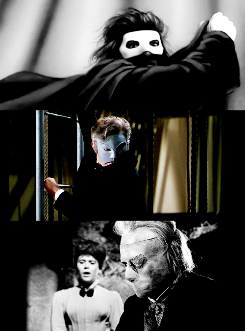 girlsarewolves: horror season! [3/?]: The Phantom of the Opera + adaptations