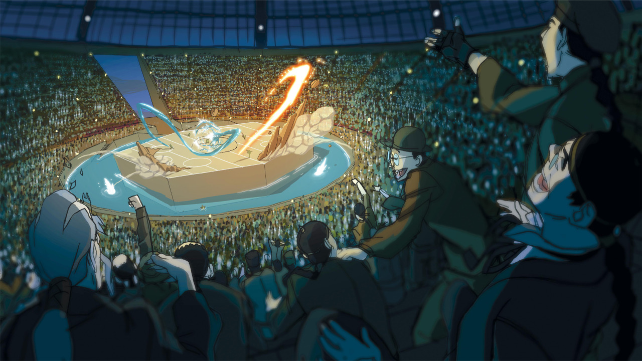 cheonjiwang: dicktripwire:  Wallpapers from The Legend of Korra: The Art of the Animated