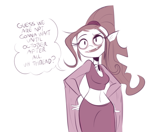 kindahornyart:  And back to our regular creepy girl content. 