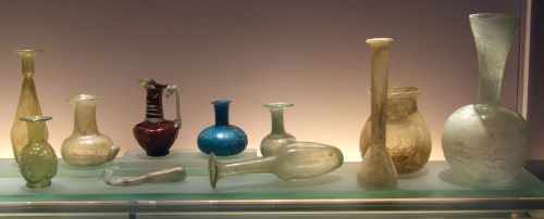 coolartefact:Byzantine glass vessels, 3rd-5th century Source: https://imgur.com/jFdLH6F