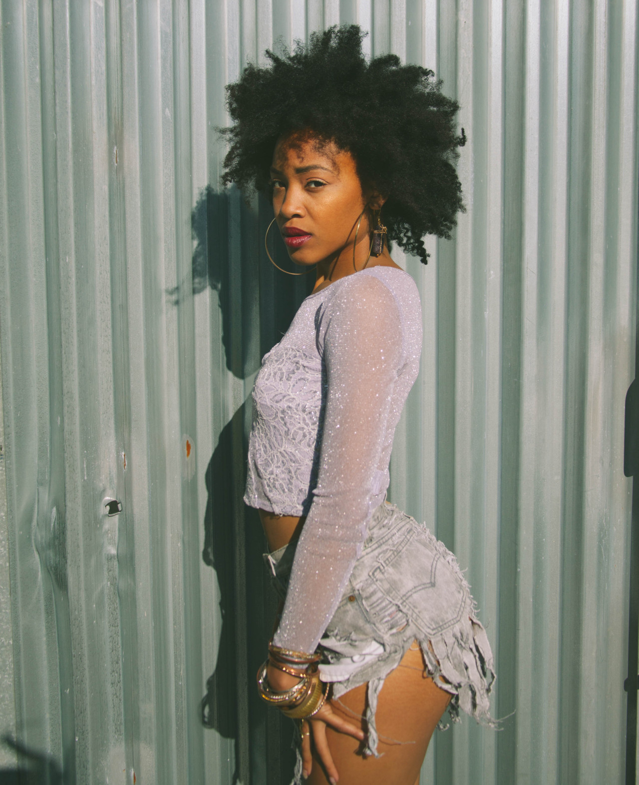 fuckyeavanity:Black Girl Magic. - Emani Alyce. 1.6.2015 shot by Chose  Oakland,