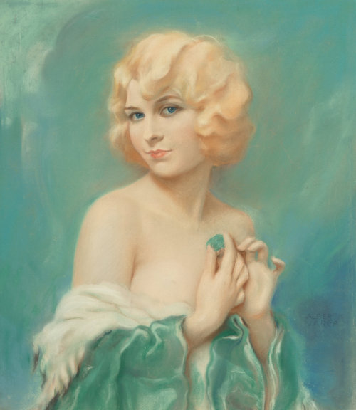 Alberto Vargas (Peruvian\American, 1896-1982) https://en.wikipedia.org/wiki/Alberto_Vargas picture r