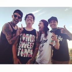 hellopiercetheveilfans:  @piercethevic: “Happy Bday to the best bass player in our band @ptvjaime love ya Hime-Time” 