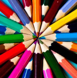 cerebrospinalien:  Rainbow pencils by marywilson’s