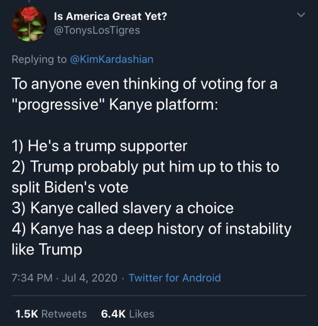 space-qu33n:magnify-my-eye:bifilms:kanye west: i’m running for presidentall of