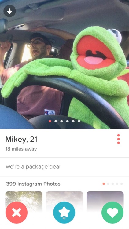 nyaaaaa–18: andjeremypiven: Never has a Tinder profile given me so much pure joy before. Damn 