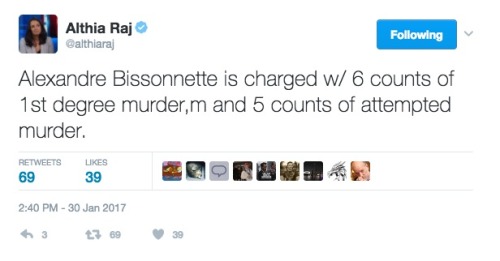 allthecanadianpolitics: Alexandre Bissonnette, the suspect behind Quebec City’s terrorist atta