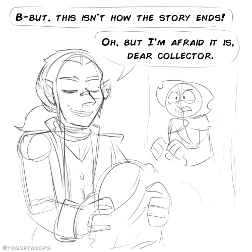 yogurthoopsart: more swap au bc it lives in my brain. Collector Luz liking stories instead of games 