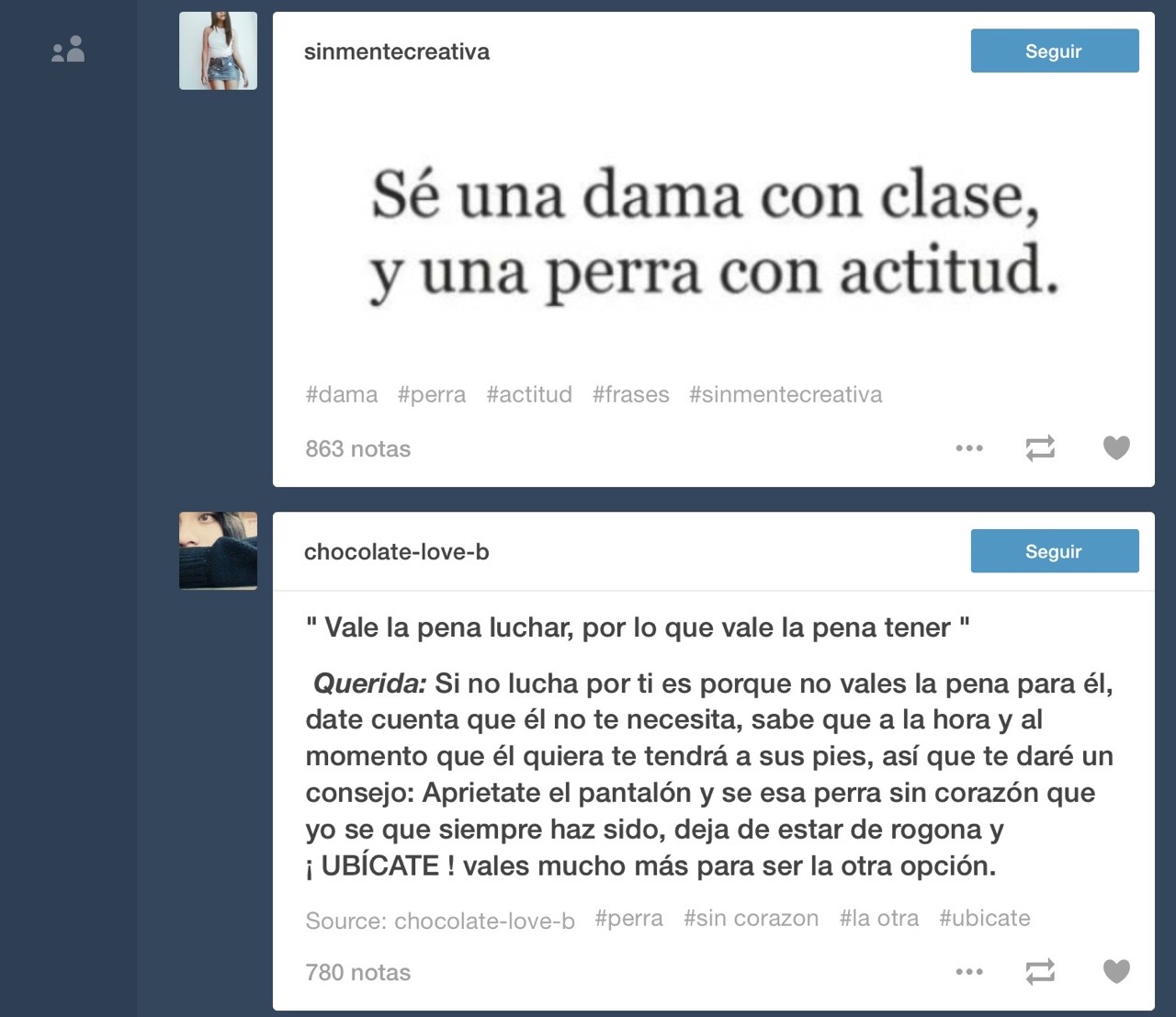 i-will-not-hurt-you:  Así de fácil, “Sé una dama con clase, y una perra con