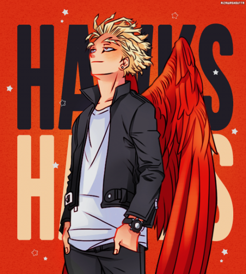 aizawashoutta:  ★  HAWKS  ★   | “The man who’s too fast for his own good” | WING HERO | ★    ↳  Happy Birthday to my awesome Ash @bak-ugos °˖✧◝(⁰▿⁰)◜✧˖°