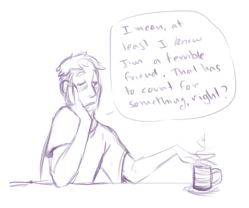 steamysthings:hold up, herms, only i get to make you feel bad about yourself. just a doodle. i don&r