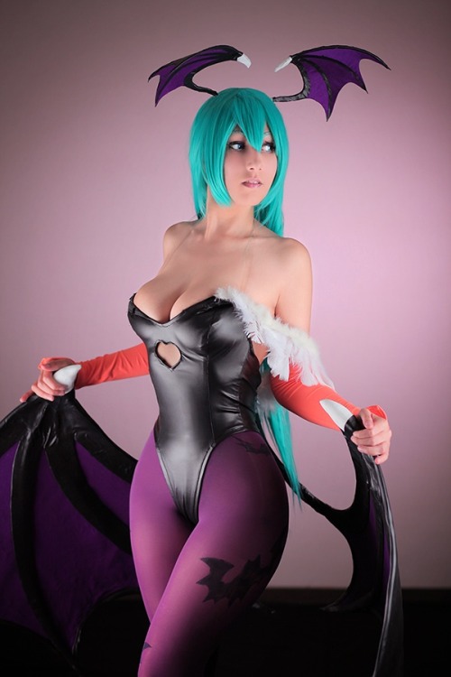 XXX hotcosplaychicks:  Morrigan_Aensland by DalinCosplay photo