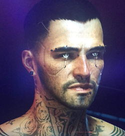 Cyberpunk 2077 The Face Tattoos Ranked