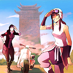 actualasamisato:  All of the official Korrasami artCredit goes to Bryan Konietzko and the people behind The Legend of Korra for the masterful drawings(Gifs were animated by me)