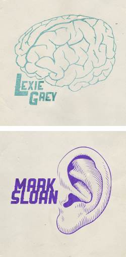 charliecox:  Grey’s Anatomy Characters Minimalist Posters [click in the pictures]