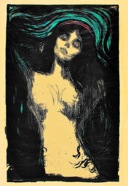 wraithlings:“The pseudo-sacred Madonna has been given widely interpretations by various critics. Som