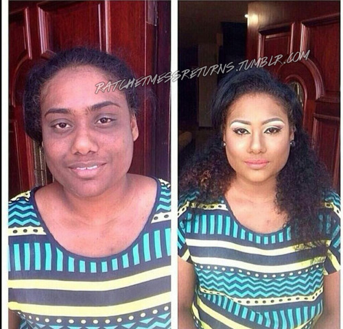 ratchetmessreturns:  The power of cosmetics