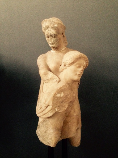dereinzigwahrekaiser:Theseus and Antiope from the Archeological Museum of Eretria They are part of t