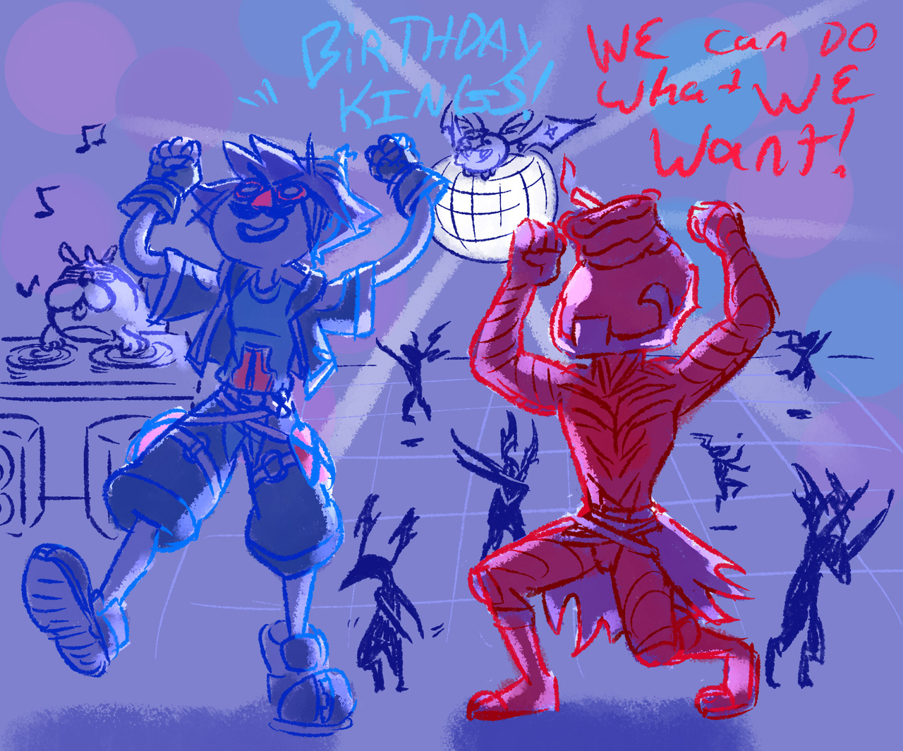 nikutsuneart:  nikutsuneart:birthday tyranny added bonus