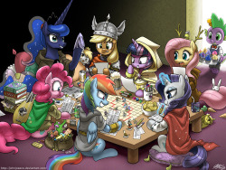 Dungeons and Ponies Plus One DragonA while