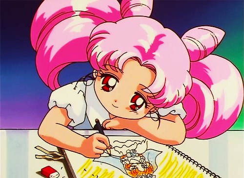 sonicsboom:  （ ´∀｀）ノ a quick chibiusa redraw!!!