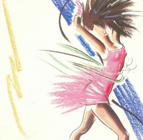 my-pastel-paradise: Chaka Khan “I Feel For You” (1984)  Illustration: Anne Field