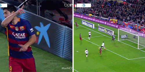 futbolaf:  FC Barcelona 7- 0 Valencia CF [Copa Del Rey]Luis Suarez 7′ 12′ 83′