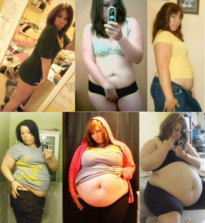 swissfa:  itssammystuff:  Jessicas (BBW Duchess) weight gain journey  se got so fat