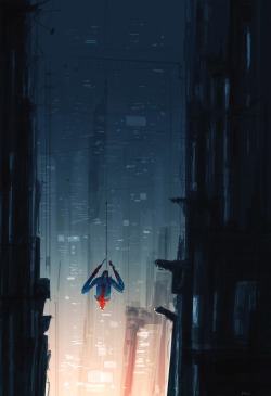 brianmichaelbendis:  Spider-Man by Pascal Campion 