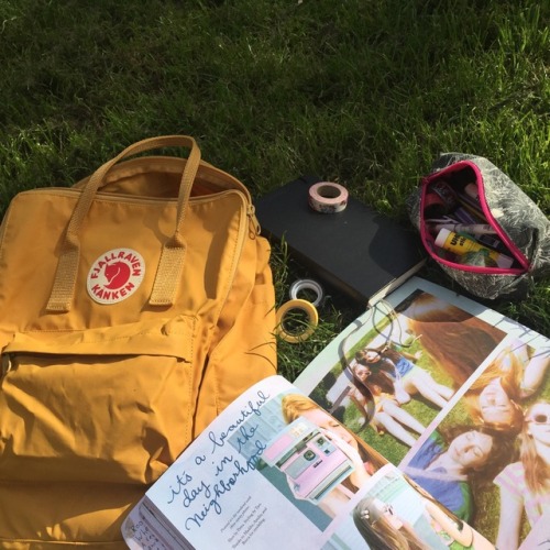 thespacegrl - journaling in the grass is my favourite thing to do...