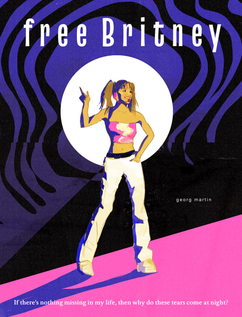 FREE BRITNEY Illustrated by Martin Georg