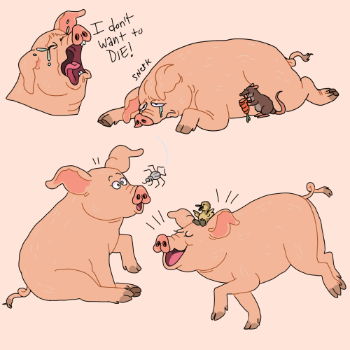 little-tunny:My, that’s some pig!!