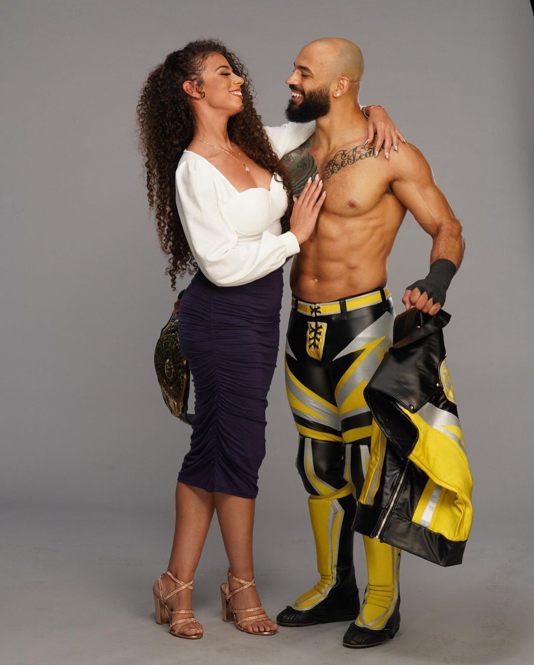 WWE Women 🌈, Samantha Irvin and Ricochet