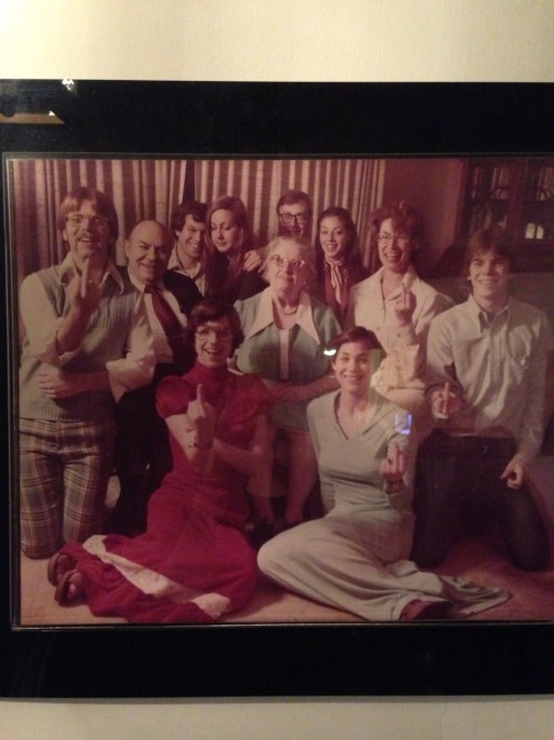 Happy Thanksgiving from my dad and all of his siblings in the 70’s.