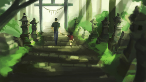 “Are you&hellip; A yokai?”// sheith Hotarubi No Mori E AU pt 1 of 3 //
