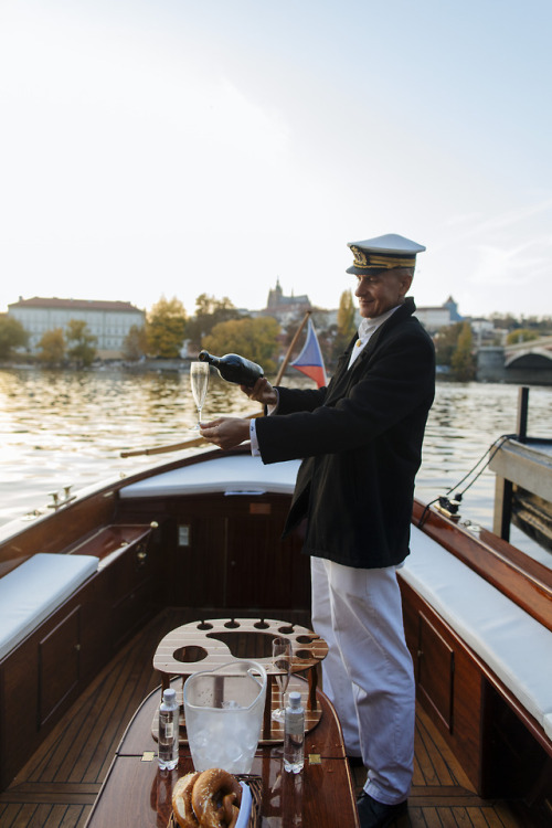While in Prague, we also had the chance to take a ride on the Four Season’s boat they have for